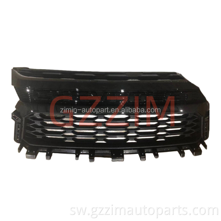Sehemu za gari Grille ABS Plastiki ya mbele ya Grille Colorado S10 2022